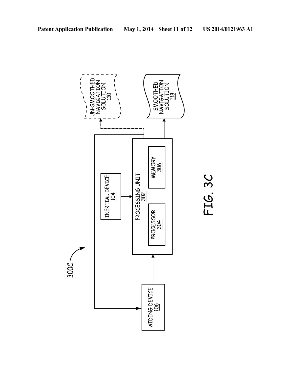 SMOOTHED NAVIGATION SOLUTION USING FILTERED RESETS - diagram, schematic, and image 12