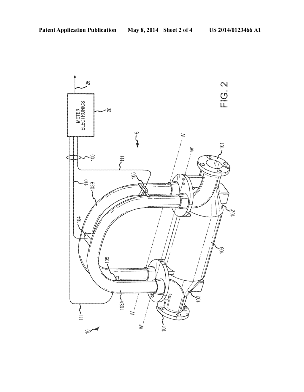 METHOD OF FORMING A CORROSION-RESISTANT VIBRATORY FLOWMETER - diagram, schematic, and image 03