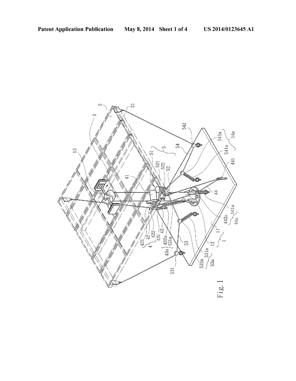 PULL CONTROL APPARATUS OF SOLAR TRACKING POWER GENERATION MECHANISM - diagram, schematic, and image 02