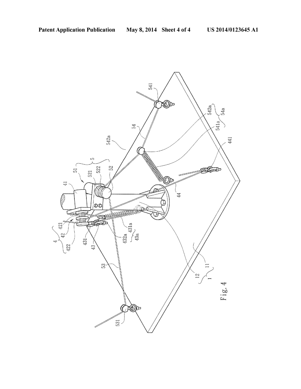 PULL CONTROL APPARATUS OF SOLAR TRACKING POWER GENERATION MECHANISM - diagram, schematic, and image 05