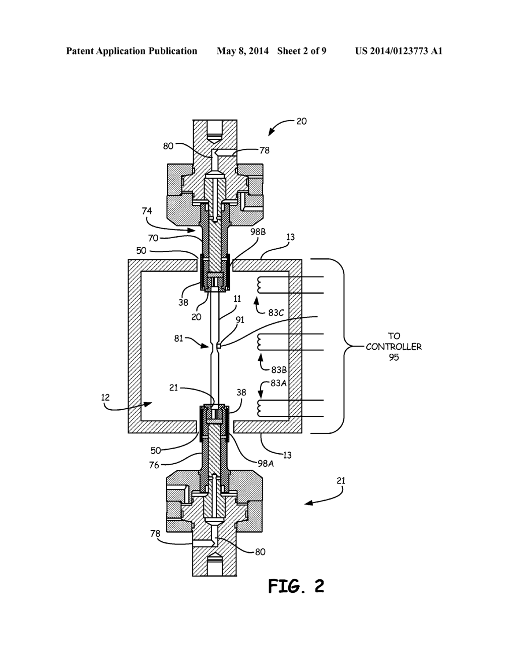 TEST SPECIMEN HOLDER FOR HIGH TEMPERATURE ENVIRONMENTS - diagram, schematic, and image 03