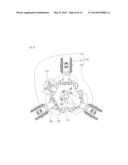 ROBOT USING MULTI-OUTPUT DIFFERENTIAL GEAR diagram and image