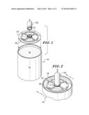 CONTAINER ASSEMBLY INCLUDING A DETACHABLE FOLLOW PLATE FOR LOADING BULK     MATERIAL THEREFROM diagram and image