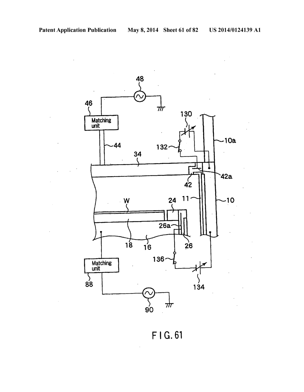 PLASMA PROCESSING APPARATUS AND METHOD - diagram, schematic, and image 62