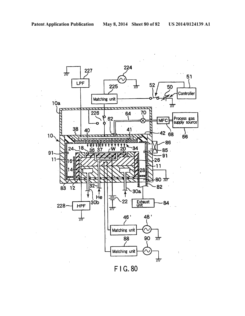 PLASMA PROCESSING APPARATUS AND METHOD - diagram, schematic, and image 81