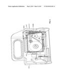 PORTABLE DEVICE FOR ATTACHING A CONNECTOR TO AN OPTICAL FIBER diagram and image