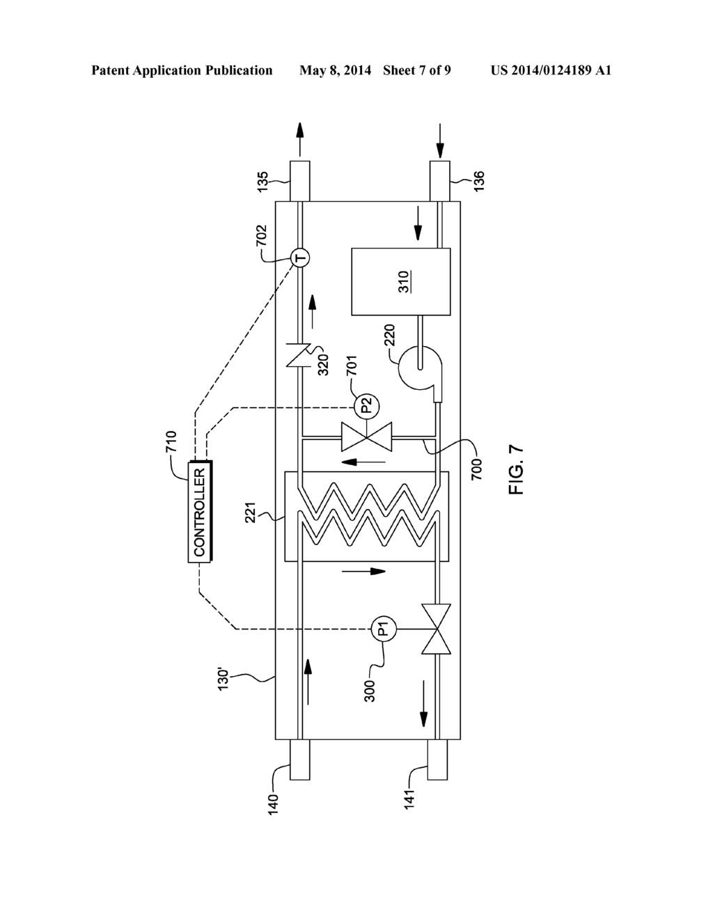 COOLANT-CONDITIONING UNIT WITH AUTOMATED CONTROL OF COOLANT FLOW VALVES - diagram, schematic, and image 08