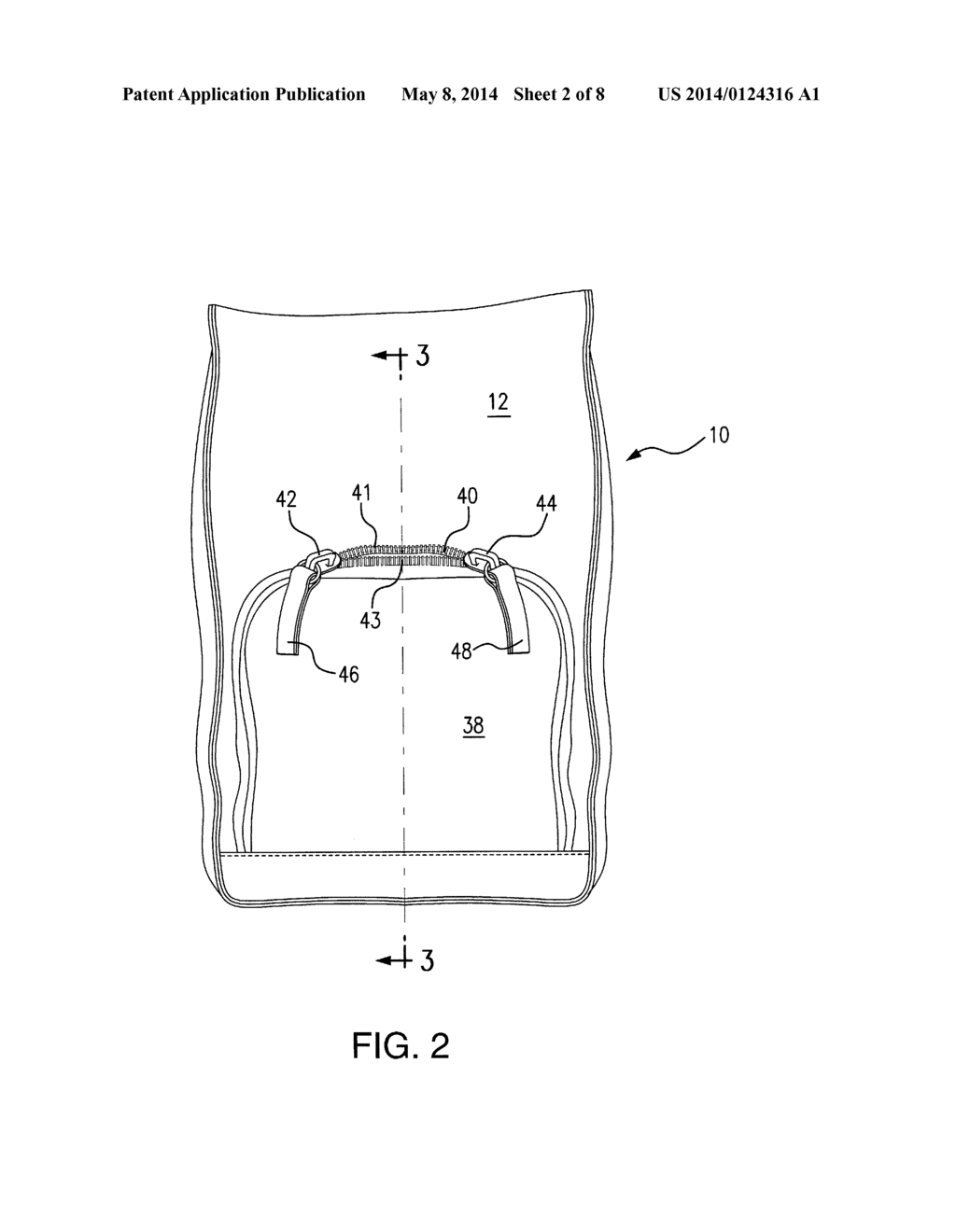 PORTABLE BAG WITH COLLAPSIBLE COMPARTMENT - diagram, schematic, and image 03