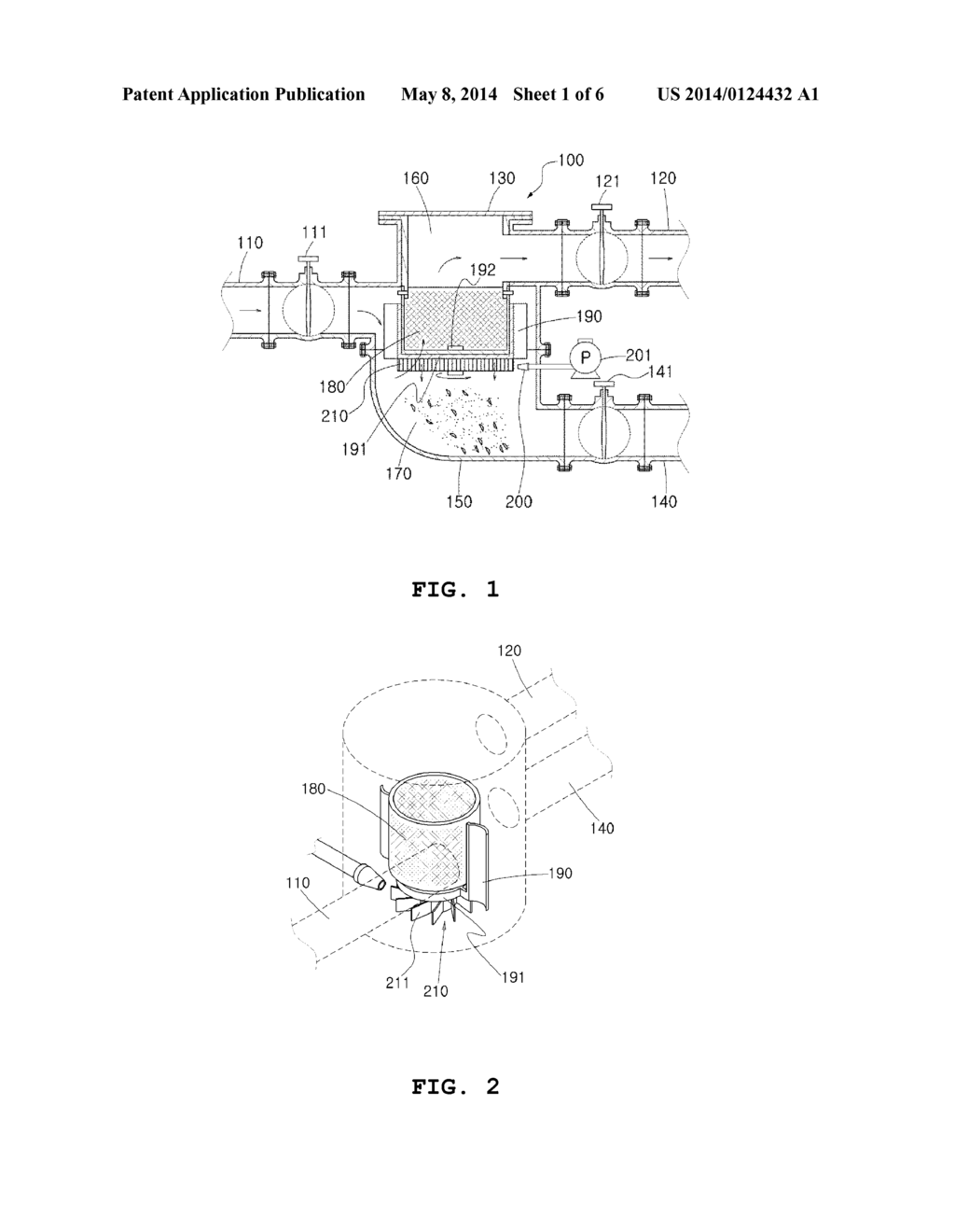 WATER TREATMENT FILTERING EQUIPMENT WITH EASY REMOVING OF FOREIGN MATTER - diagram, schematic, and image 02