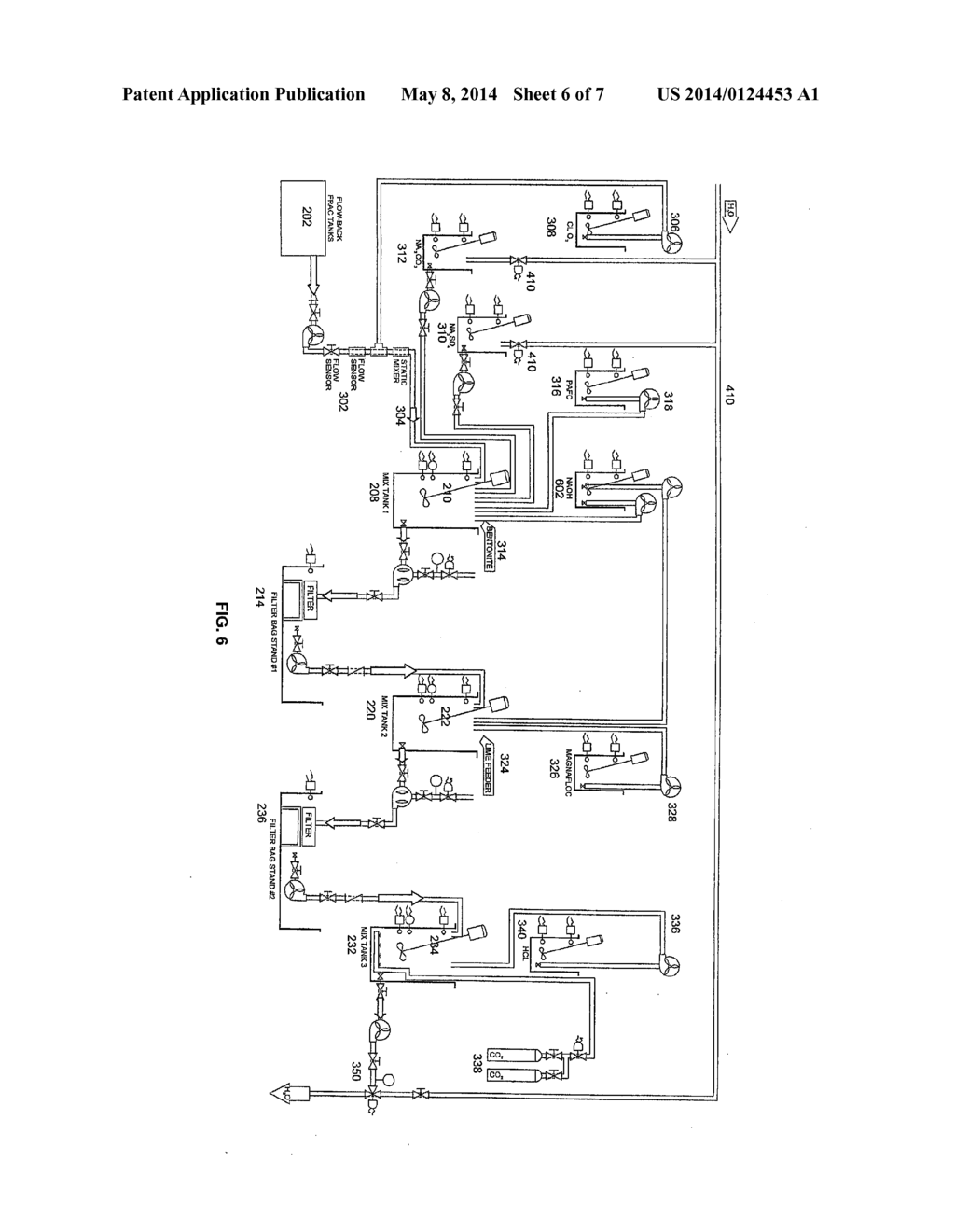 CHEMICAL CO-PRECIPITATION PROCESS FOR RECOVERY OF FLOW-BACK WATER,     PRODUCED WATER AND WASTEWATER OF SIMILAR CHARACTERISTICS - diagram, schematic, and image 07