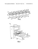 RECEPTACLE OF GEL CARD TYPE EQUIPPED WITH A LID COMPRISING A PRECUT diagram and image