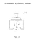 ADAPTORS FOR REMOVING MEDICINAL FLUIDS FROM A CONTAINER diagram and image
