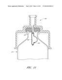 ADAPTORS FOR REMOVING MEDICINAL FLUIDS FROM A CONTAINER diagram and image