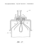 ADAPTORS FOR REMOVING MEDICINAL FLUIDS FROM A CONTAINER diagram and image