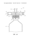 ADAPTORS FOR REMOVING MEDICINAL FLUIDS FROM A CONTAINER diagram and image