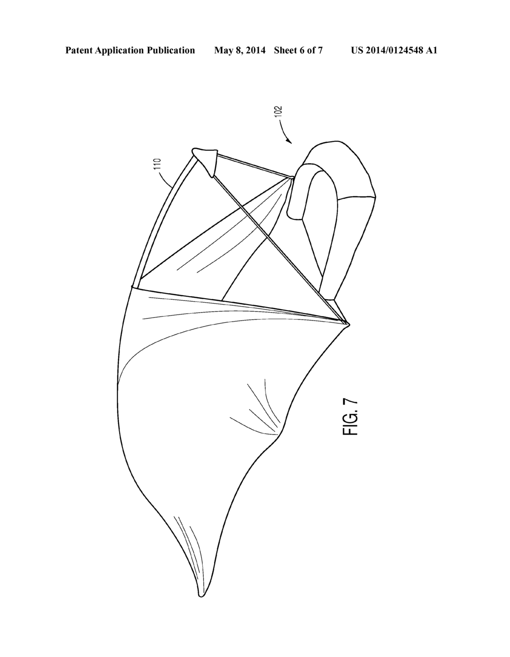 BACKPACK SYSTEM WITH ASSOCIATED TENT - diagram, schematic, and image 07