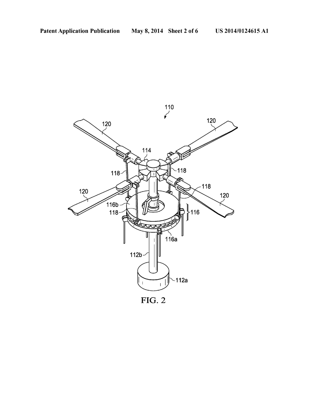 Preventing Rotation of a Fixed Ring of a Swashplate - diagram, schematic, and image 03