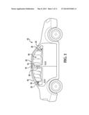 SIDE CURTAIN AIRBAG AND METHOD AND APPARATUS FOR MANUFACTURING A SIDE     CURTAIN AIRBAG diagram and image