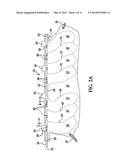 SIDE CURTAIN AIRBAG AND METHOD AND APPARATUS FOR MANUFACTURING A SIDE     CURTAIN AIRBAG diagram and image