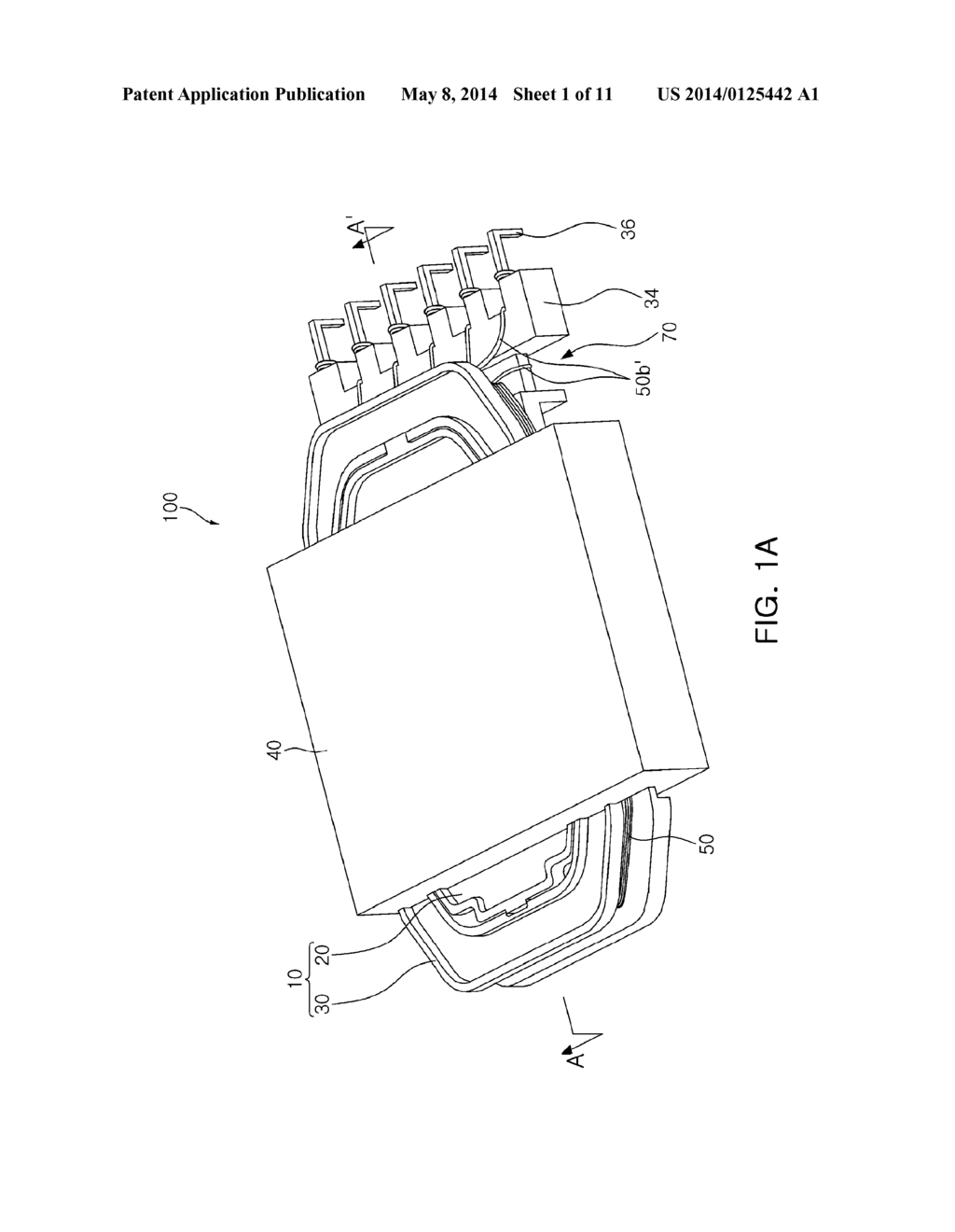 TRANSFORMER AND FLAT PANEL DISPLAY DEVICE INCLUDING THE SAME - diagram, schematic, and image 02