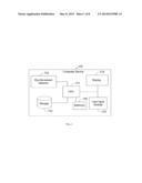 COMPUTER DEVICE OPERABLE WITH USER S EYE MOVEMENT AND METHOD FOR OPERATING     THE COMPUTER DEVICE diagram and image