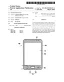 TOUCH SCREEN PANEL diagram and image