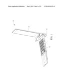 PORTABLE ELECTRONIC DEVICE WITH HINGE STRUCTURE diagram and image