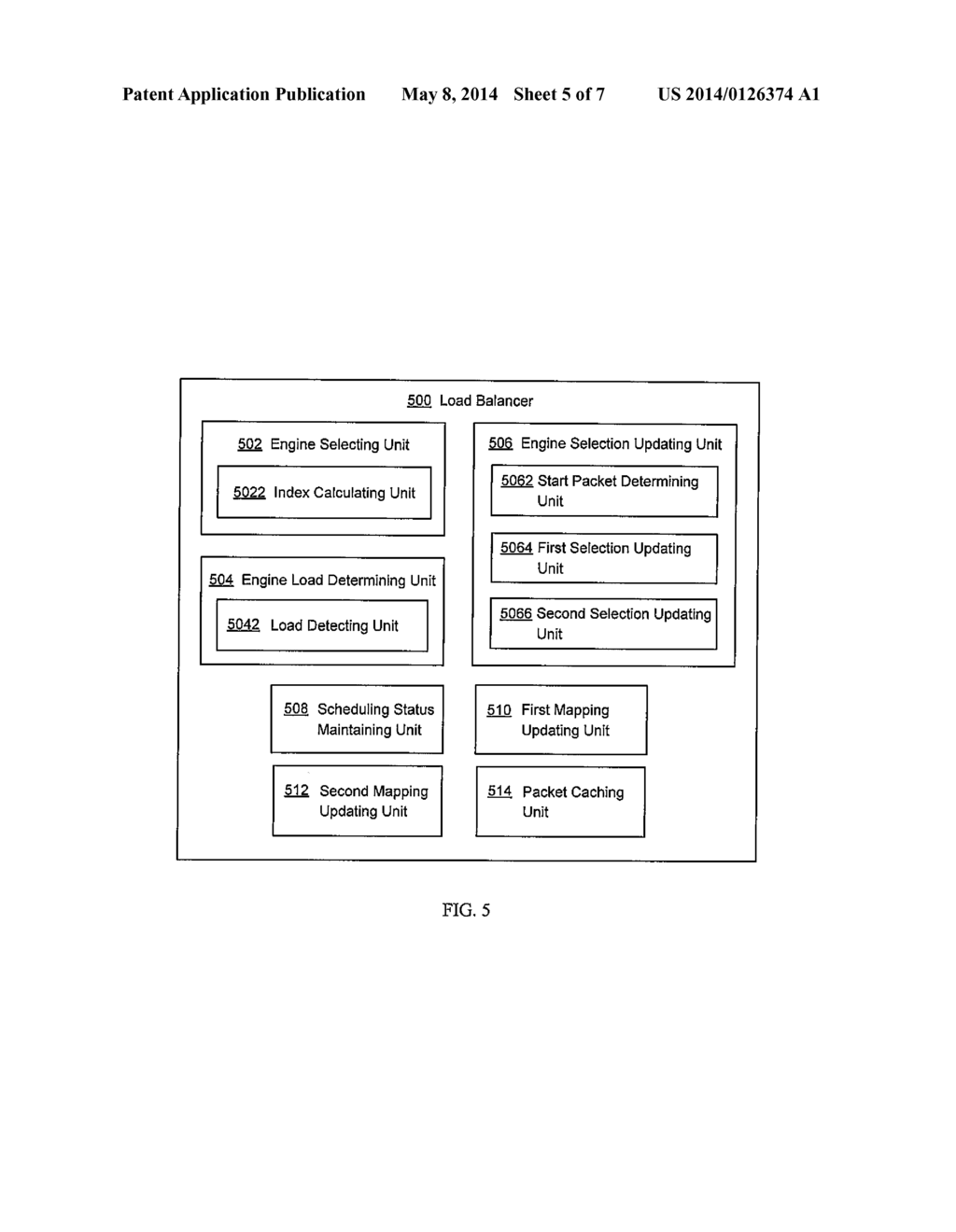 METHOD AND APPARATUS FOR LOAD BALANCING - diagram, schematic, and image 06