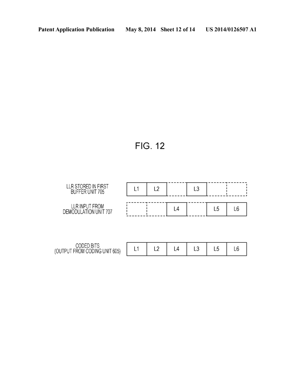RECEIVING APPARATUS, FREQUENCY ASSIGNMENT METHOD, CONTROL PROGRAM, AND     INTEGRATED CIRCUIT - diagram, schematic, and image 13