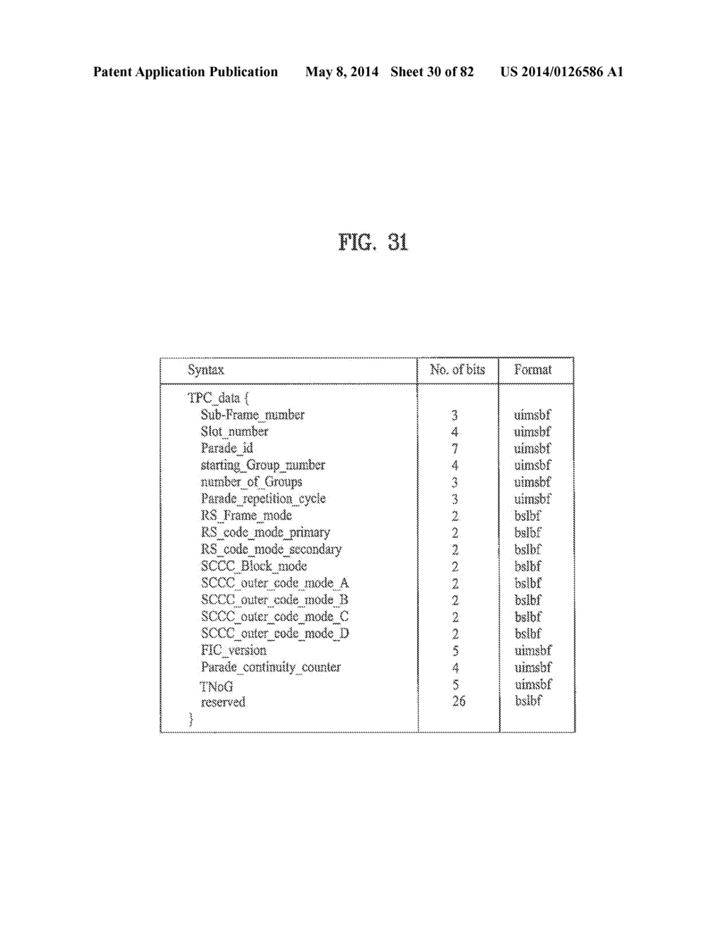 DIGITAL BROADCAST SYSTEM FOR TRANSMITTING/RECEIVING DIGITAL BROADCAST     DATA, AND DATA PROCESSING METHOD FOR USE IN THE SAME - diagram, schematic, and image 31