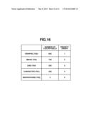 IMAGE PROCESSING APPARATUS CAPABLE OF DETERMINING COLOR AMOUNT, IMAGE     PROCESSING METHOD, AND PROGRAM diagram and image