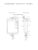 STANDING BAG TYPE INFUSION LIQUID CONTAINER diagram and image