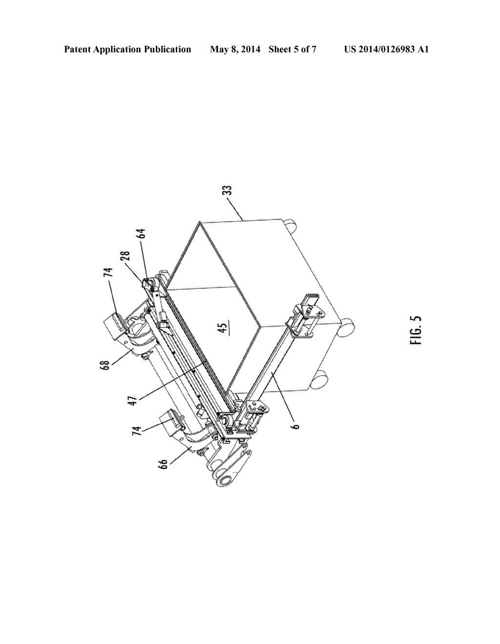 FRONT LOAD FORK ASSEMBLY FOR SIDE LOAD OR REAR LOAD CONTAINERS - diagram, schematic, and image 06