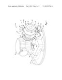 APPLIANCE PUMP WITH ANGLED FLOW PATH AND AXIAL FLOW IMPELLER diagram and image