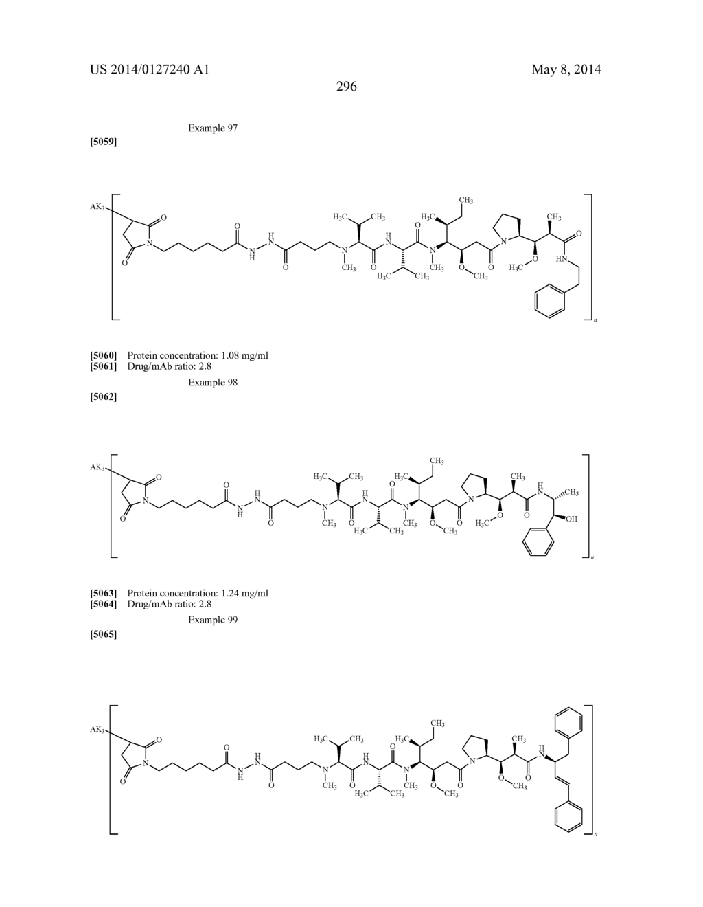 Novel Binder-Drug Conjugates (ADCs) and Use of Same - diagram, schematic, and image 299