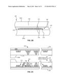 ELECTROSTATIC DISCHARGE (ESD) PROTECTION USING LOW VISCOSITY ESD     DISSIPATING ADHESIVE SUBSTANTIALLY FREE OF AGGLOMERATES diagram and image