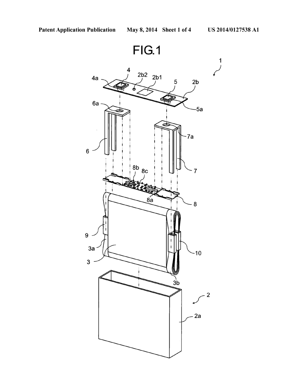 SECONDARY BATTERY - diagram, schematic, and image 02