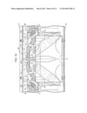 ELECTRIC STORAGE DEVICE AND STRUCTURE TO MOUNT ELECTRIC STORAGE DEVICE TO     VEHICLE diagram and image