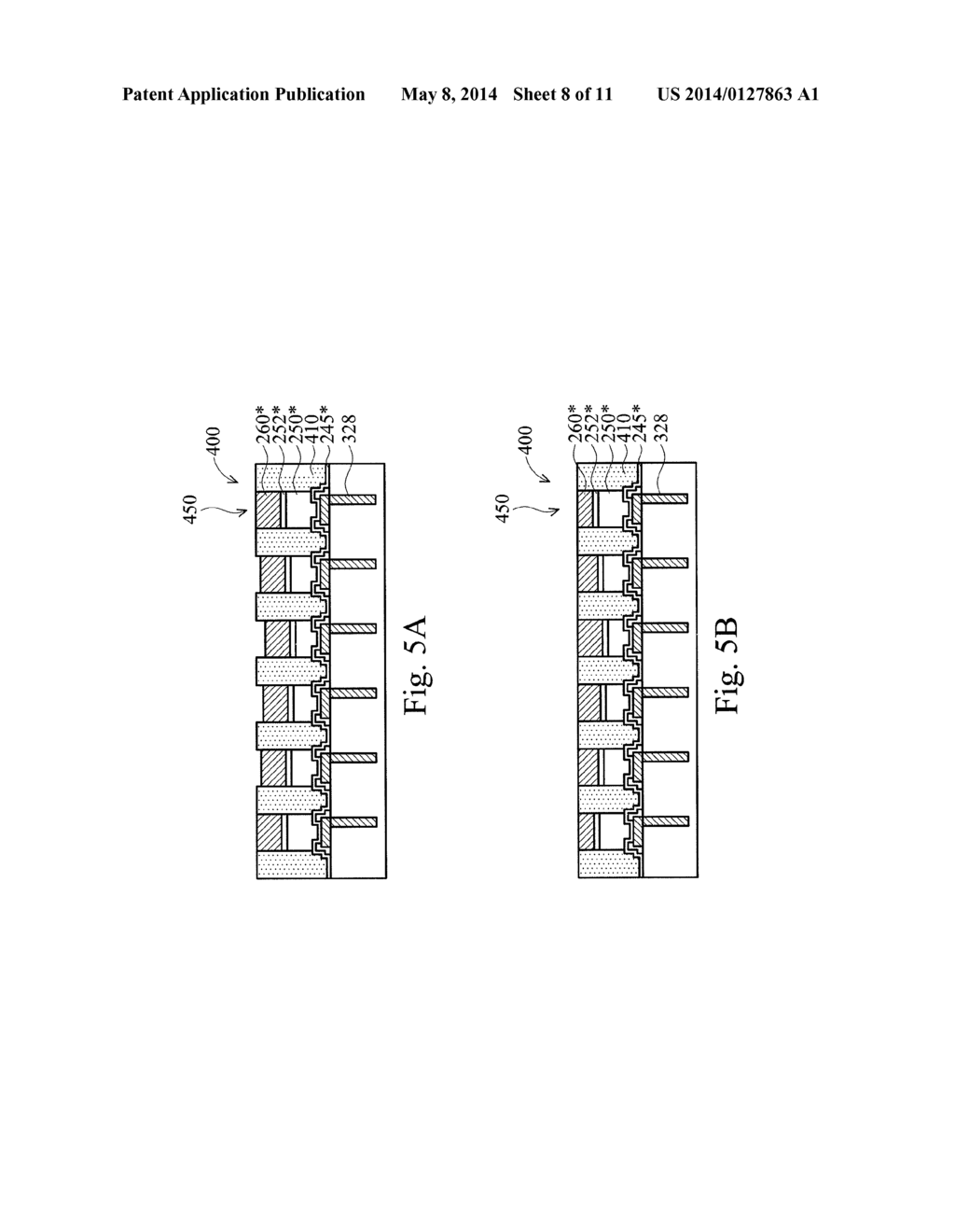 METHOD OF FORMING A PLURALITY OF BUMPS ON A SUBSTRATE AND METHOD OF     FORMING A CHIP PACKAGE - diagram, schematic, and image 09
