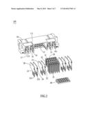 ELECTRICAL CONNECTOR WITH IMPROVED RETENTION STRUCTURE diagram and image