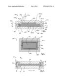 TWO-DIMENSIONAL COMPOSITE COMPONENT AND METHOD AND DEVICE FOR THE     PRODUCTION THEREOF diagram and image