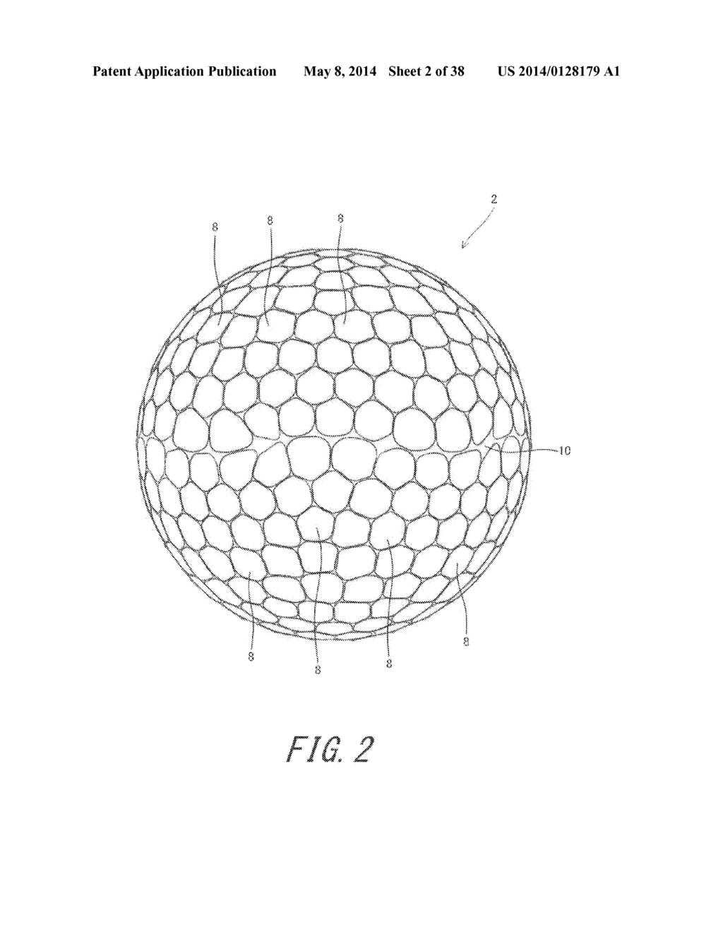 PROCESS FOR DESIGNING RUGGED PATTERN ON GOLF BALL SURFACE - diagram, schematic, and image 03