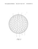 PROCESS FOR DESIGNING RUGGED PATTERN ON GOLF BALL SURFACE diagram and image