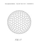 PROCESS FOR DESIGNING RUGGED PATTERN ON GOLF BALL SURFACE diagram and image