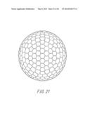 PROCESS FOR DESIGNING RUGGED PATTERN ON GOLF BALL SURFACE diagram and image