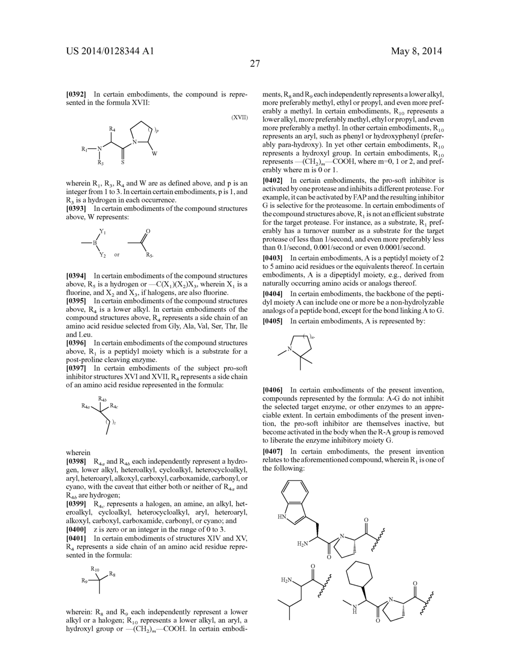 Soft Protease Inhibitors and Pro-Soft Forms Thereof - diagram, schematic, and image 60