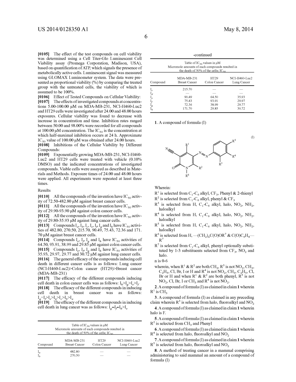 Substituted Pyridine Derivatives Useful In The Treatment Of Cancer - diagram, schematic, and image 07