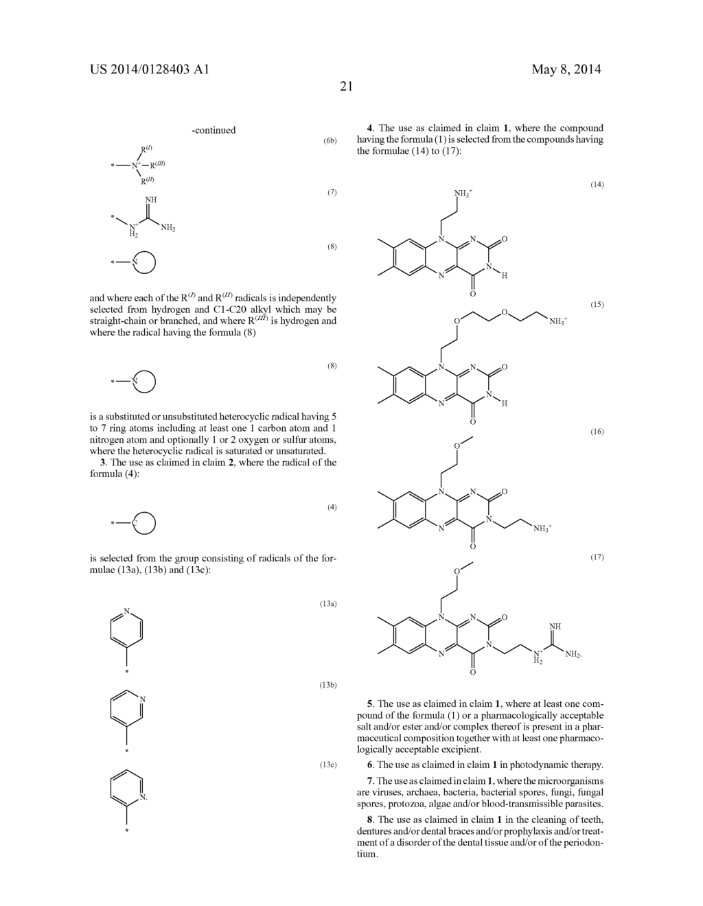 USE OF 10H-BENZO[G]PTERIDINE-2,4-DIONE DERIVATIVES - diagram, schematic, and image 32