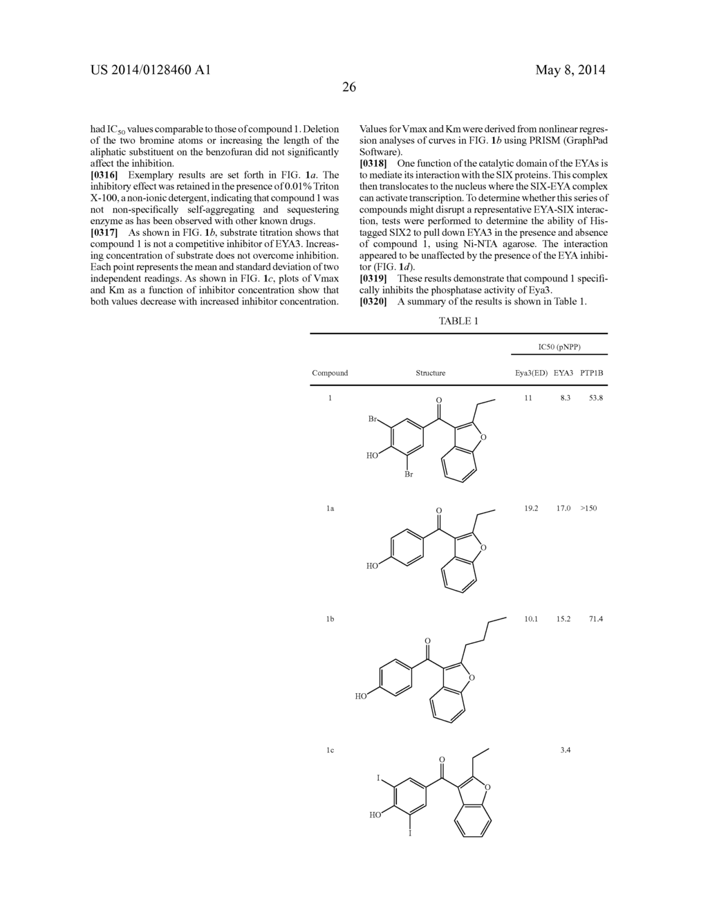 USE OF SMALL MOLECULE INHIBITORS TARGETING EYA TYROSINE PHOSPHATASE - diagram, schematic, and image 39