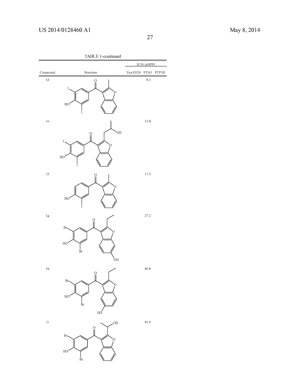 USE OF SMALL MOLECULE INHIBITORS TARGETING EYA TYROSINE PHOSPHATASE - diagram, schematic, and image 40